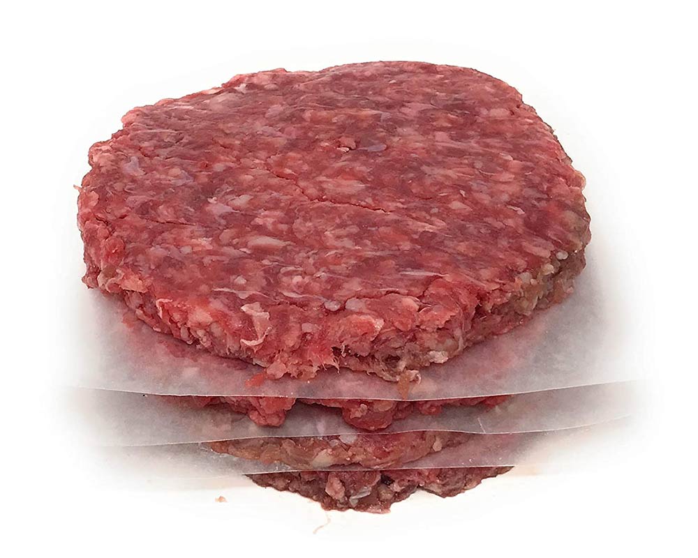Bison 100% Burgers 4 oz (12 packs of 4, count 48)