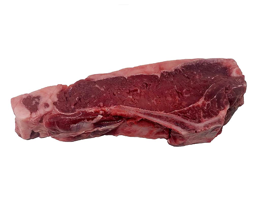 Bison Bone-In NY Strip Steaks 16 oz (4 count)