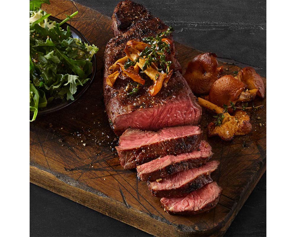 Bison Boneless Strip Loin Roast 5 lbs Bison Meat Products TenderBison