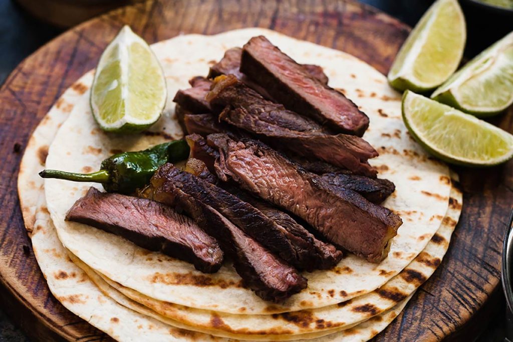 Bison Fajitas